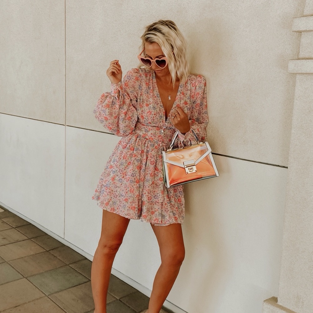 Floral LPA dress from revolve size xxs